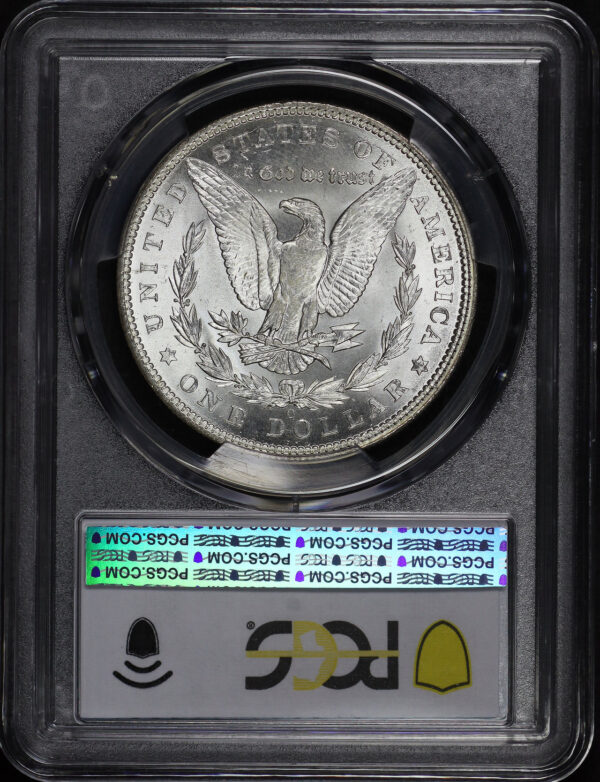 Reverse of this 1904-O Morgan Dollar PCGS MS-63