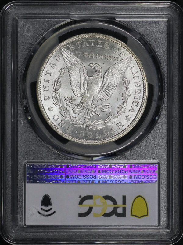 Reverse of this 1904-O Morgan Dollar PCGS MS-64+