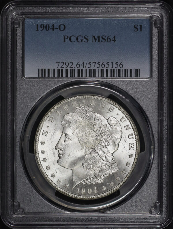Obverse of this 1904-O Morgan Dollar PCGS MS-64