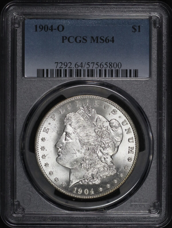 Obverse of this 1904-O Morgan Dollar PCGS MS-64