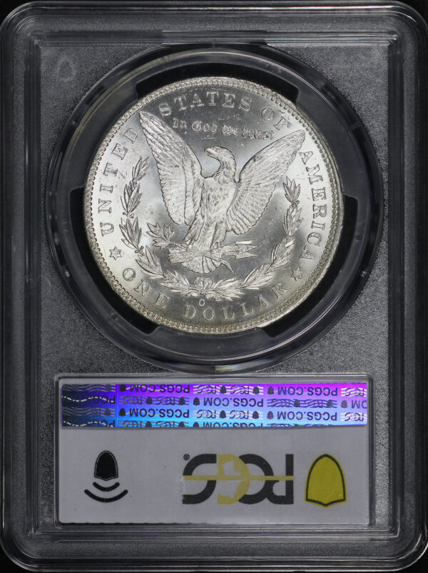 Reverse of this 1904-O Morgan Dollar PCGS MS-65