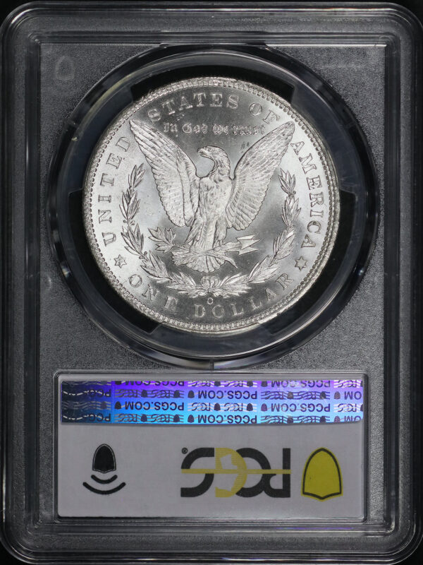 Reverse of this 1904-O Morgan Dollar PCGS MS-65