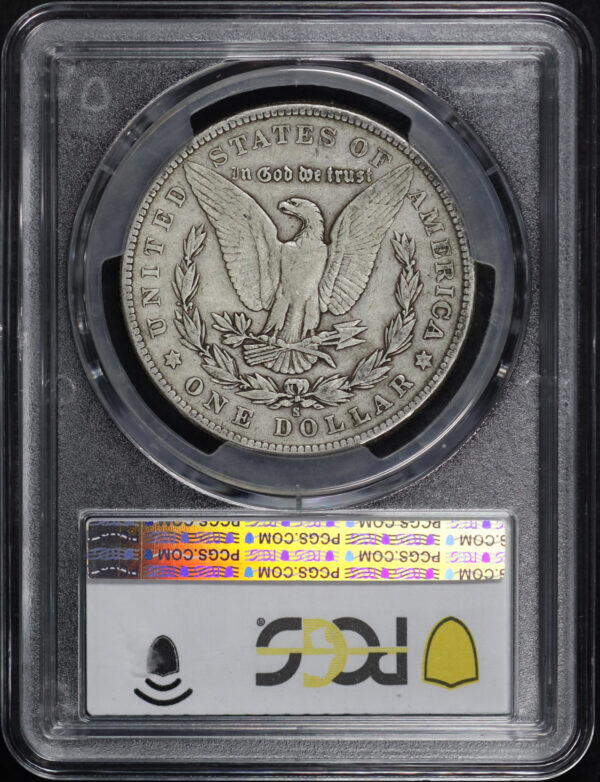Reverse of this 1904-S Morgan Dollar PCGS VF-25