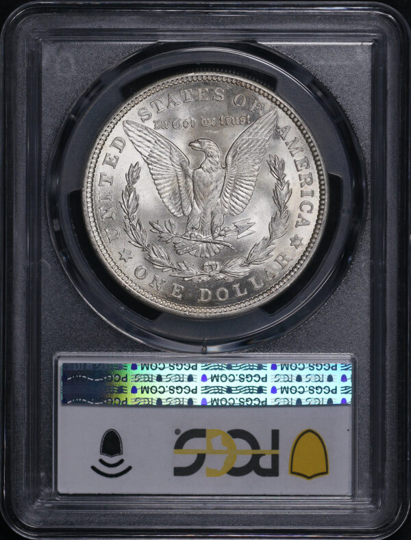 Reverse of this 1921 Morgan Dollar PCGS MS-63