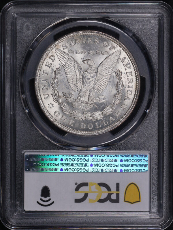 Reverse of this 1921 Morgan Dollar PCGS MS-63