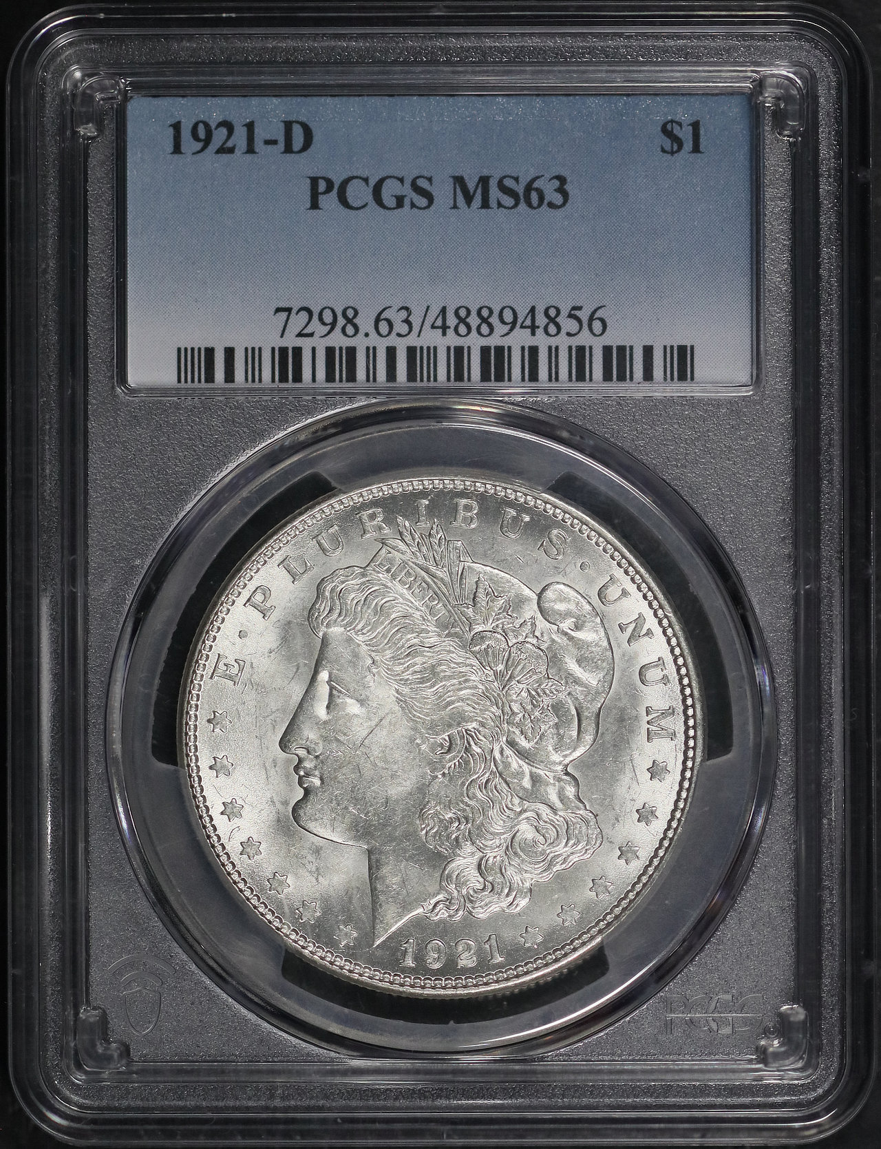 1921-D Morgan Dollar PCGS MS-63 | Northern Nevada Coin