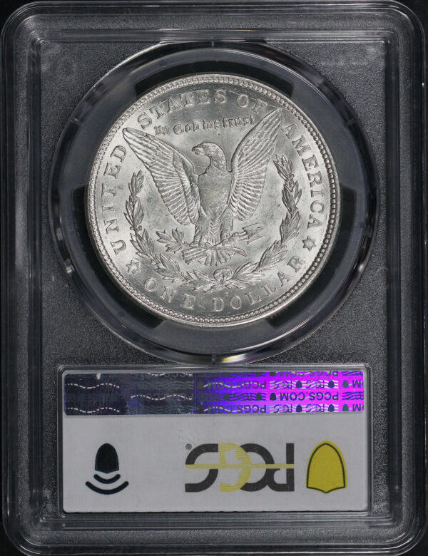 Reverse of this 1921-D Morgan Dollar PCGS MS-63
