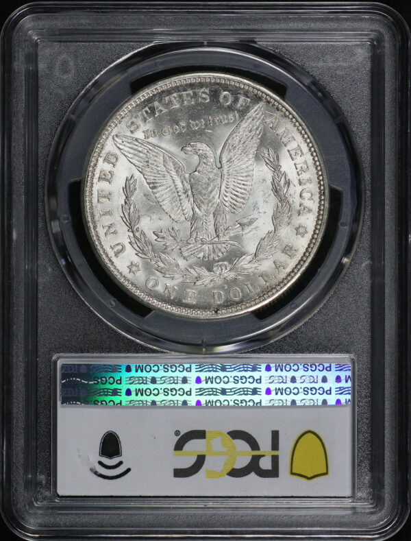 Reverse of this 1921-D Morgan Dollar PCGS MS-63
