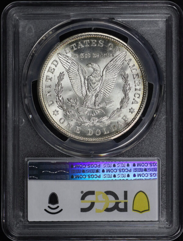 Reverse of this 1921-D Morgan Dollar PCGS MS-64