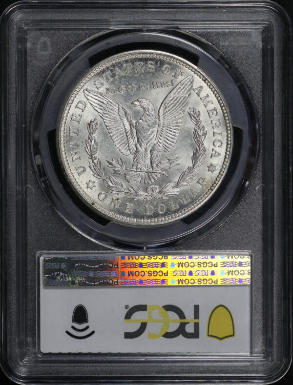 Reverse of this 1921-D Morgan Dollar PCGS MS-64