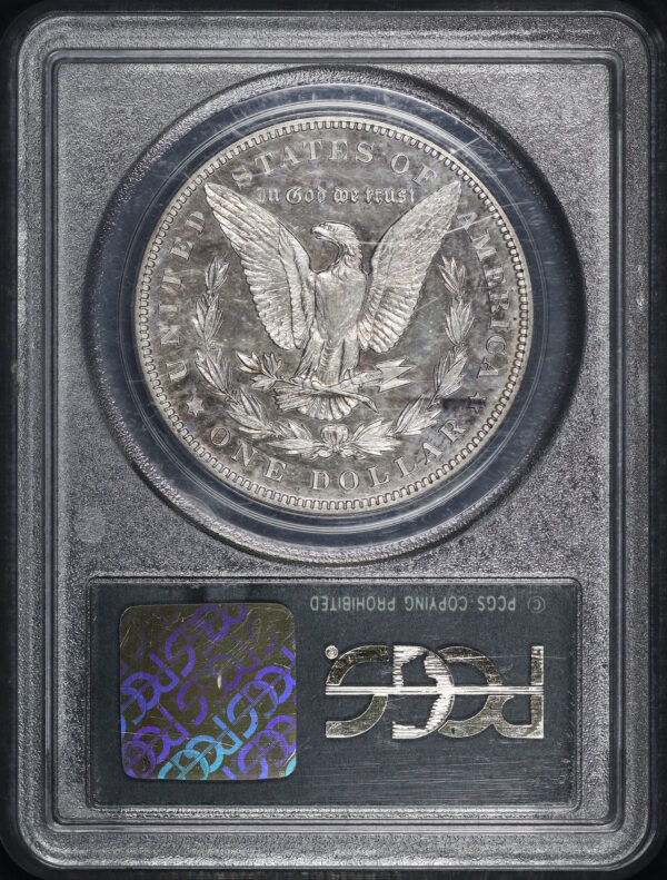Reverse of this 1904 Morgan Dollar PCGS PR-63