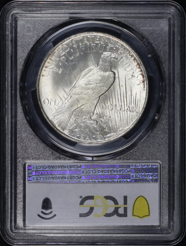 Reverse of this 1922 Peace Dollar PCGS MS-64