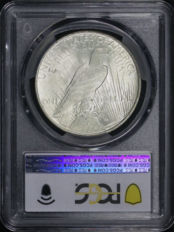 Reverse of this 1922 Peace Dollar PCGS MS-64