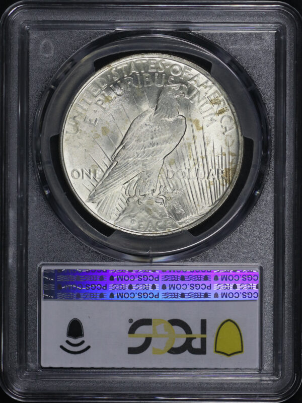 Reverse of this 1922 Peace Dollar PCGS MS-64