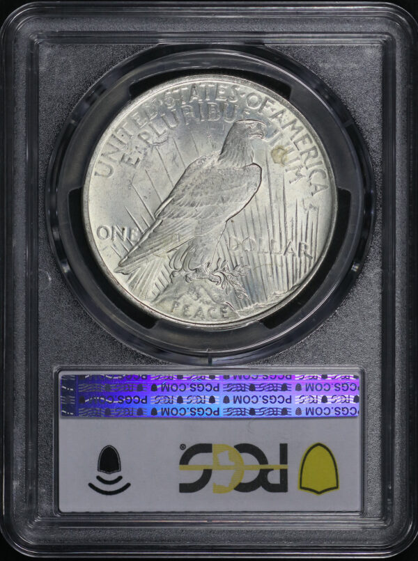 Reverse of this 1922 Peace Dollar PCGS MS-64