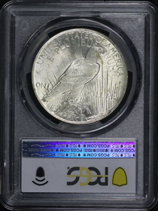 Reverse of this 1922 Peace Dollar PCGS MS-64
