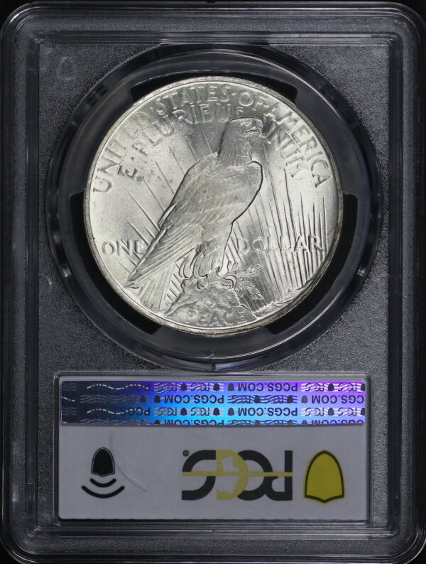 Reverse of this 1922 Peace Dollar PCGS MS-64
