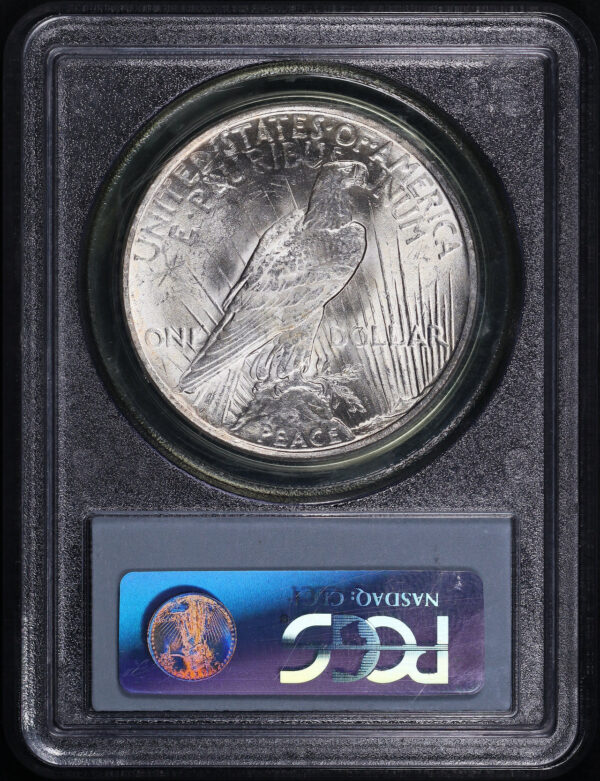 Reverse of this 1923 Peace Dollar PCGS MS-63