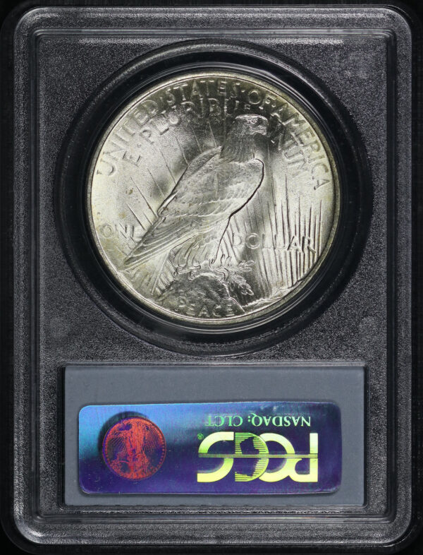 Reverse of this 1923 Peace Dollar PCGS MS-64