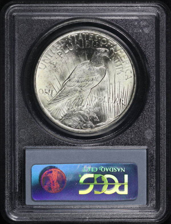 Reverse of this 1923 Peace Dollar PCGS MS-64