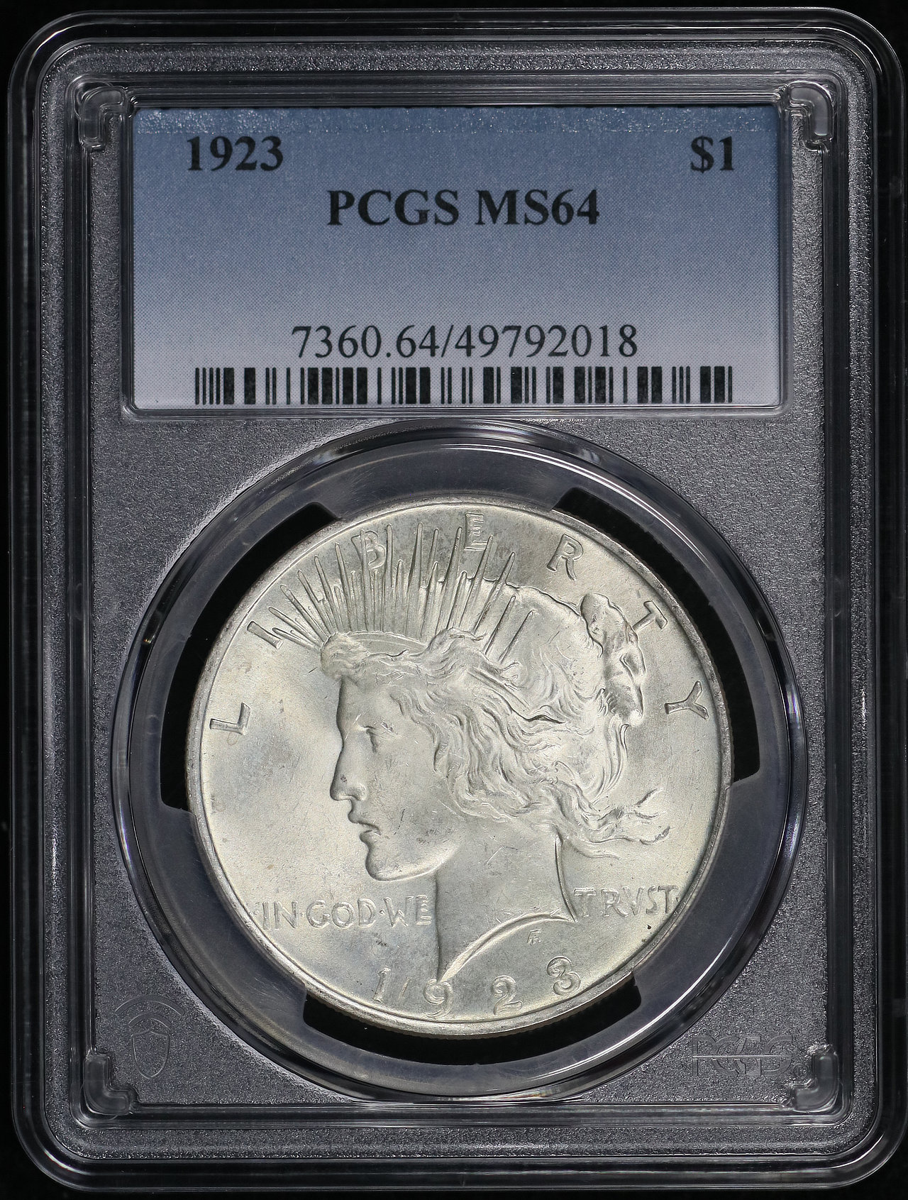 1923 Peace Dollar PCGS MS-64 | Northern Nevada Coin