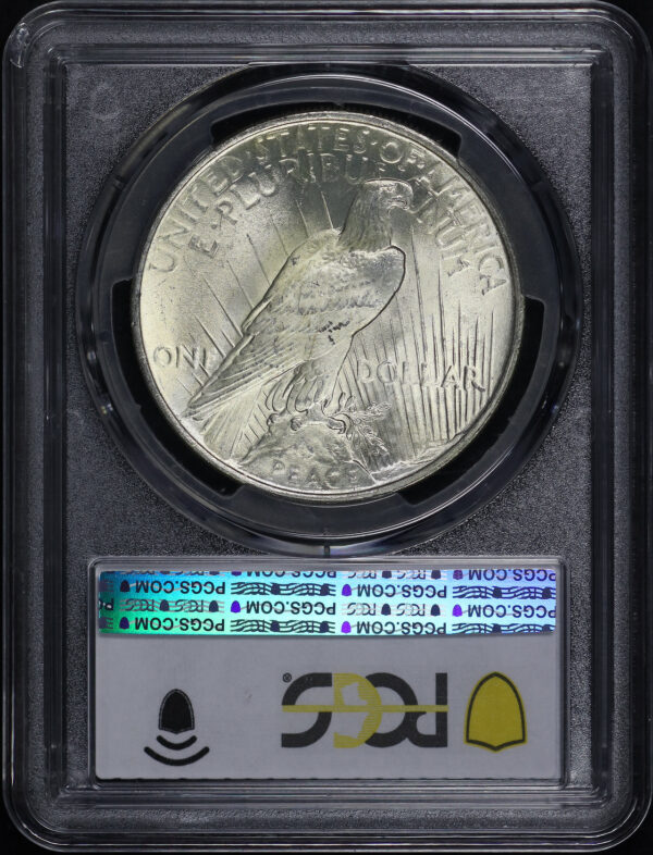 Reverse of this 1923 Peace Dollar PCGS MS-64