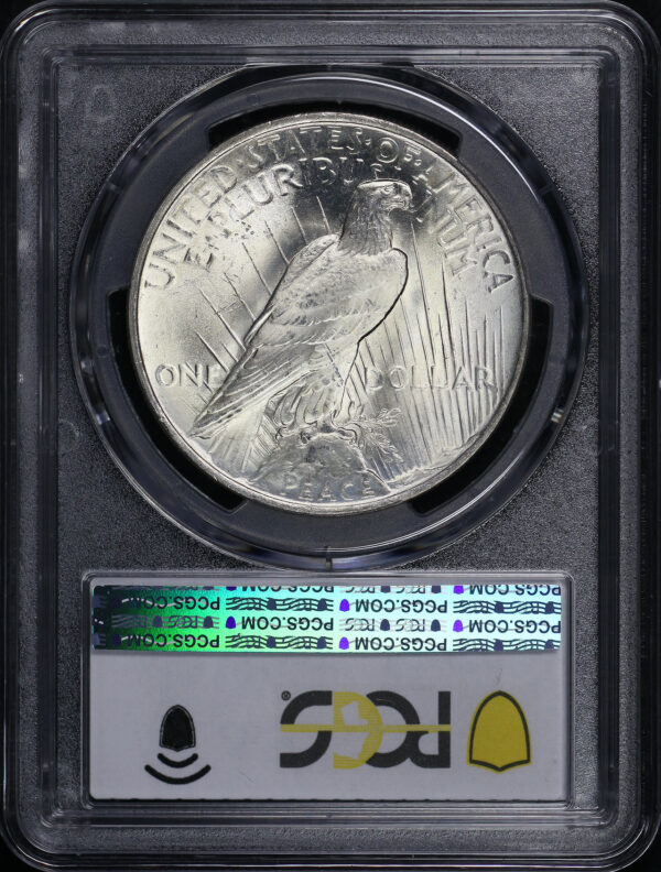 Reverse of this 1923 Peace Dollar PCGS MS-64