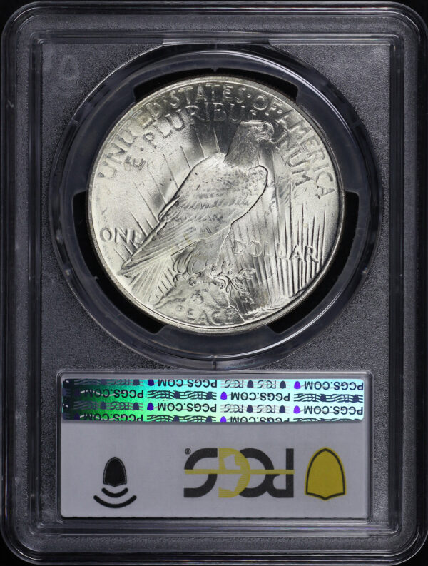 Reverse of this 1923 Peace Dollar PCGS MS-64
