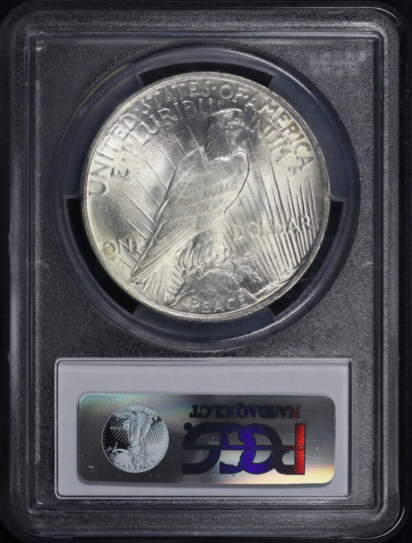 Reverse of this 1924 Peace Dollar PCGS MS-63