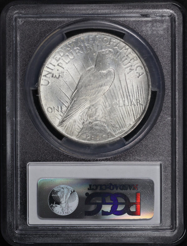 Reverse of this 1924 Peace Dollar PCGS MS-63