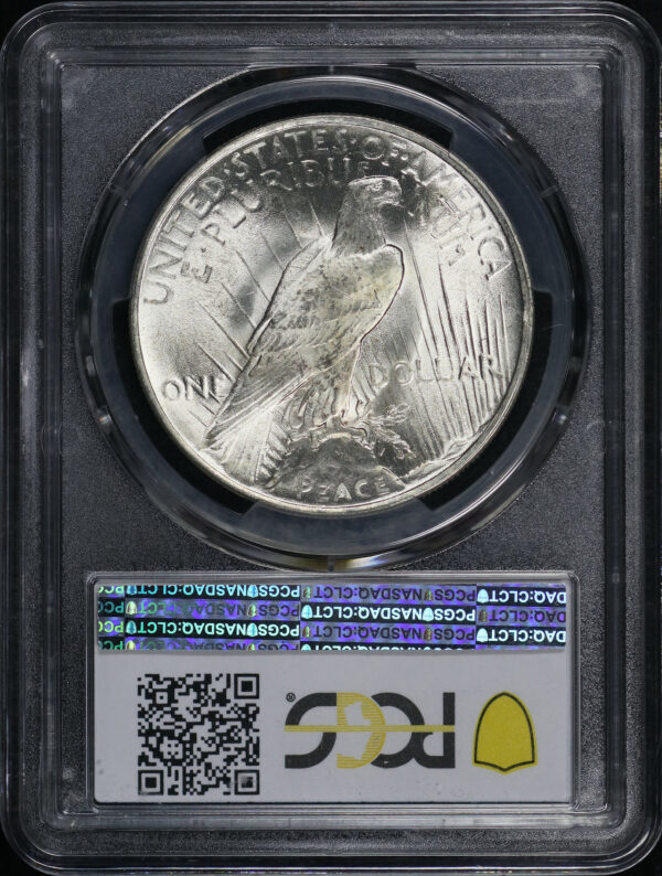 Reverse of this 1924 Peace Dollar PCGS MS-64