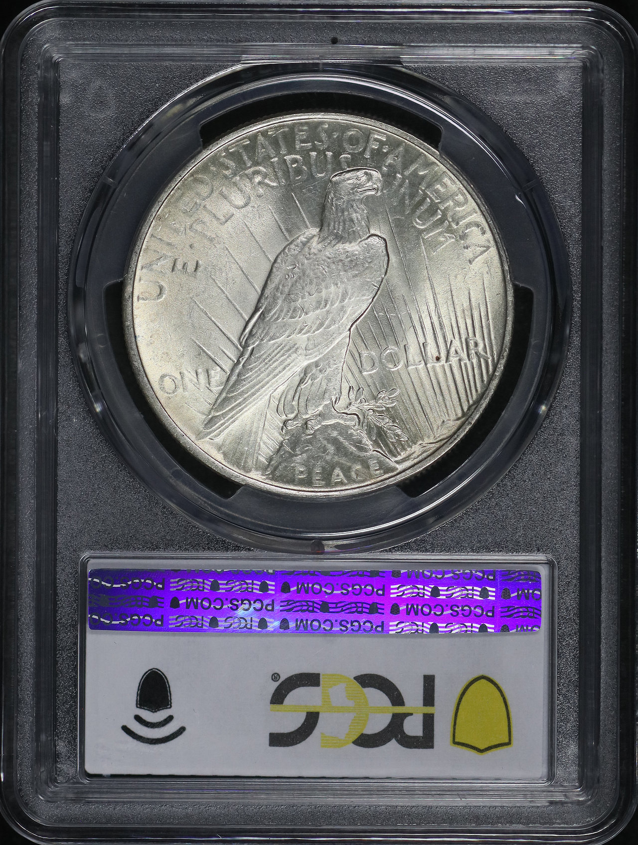 Reverse of this 1924 Peace Dollar PCGS MS-64