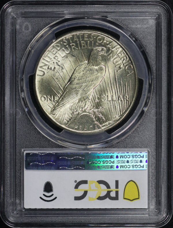 Reverse of this 1925 Peace Dollar PCGS MS-64