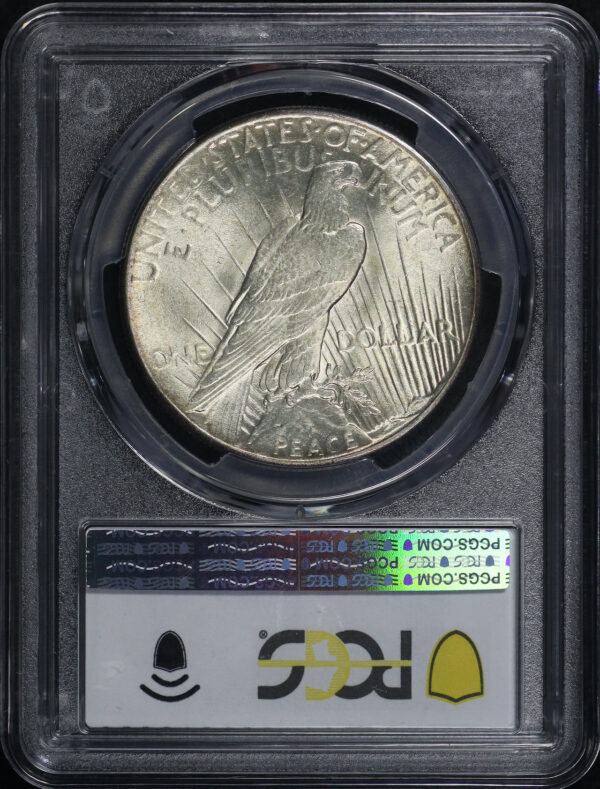 Reverse of this 1926 Peace Dollar PCGS MS-63