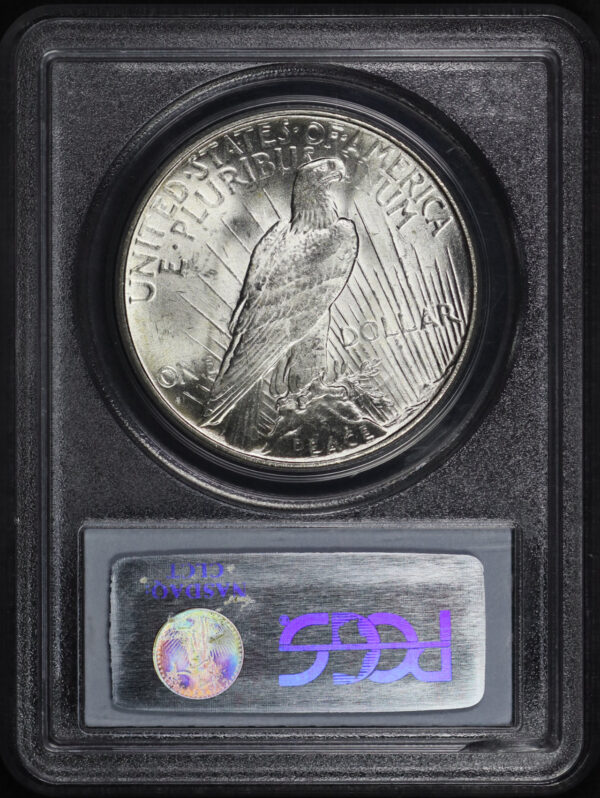 Reverse of this 1926-S Peace Dollar PCGS MS-64