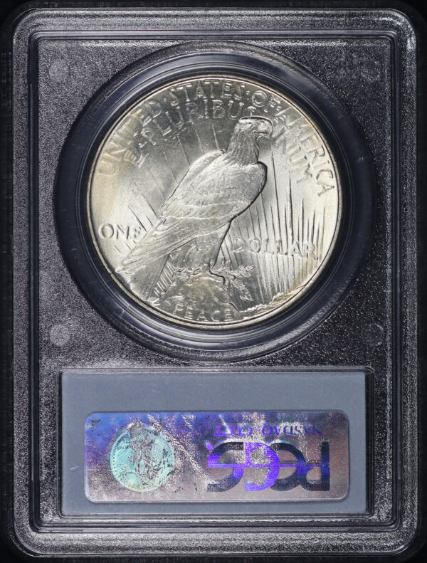 Reverse of this 1934 Peace Dollar PCGS MS-63