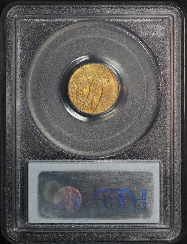 Reverse of this 1911 Indian $2.5 PCGS MS-66