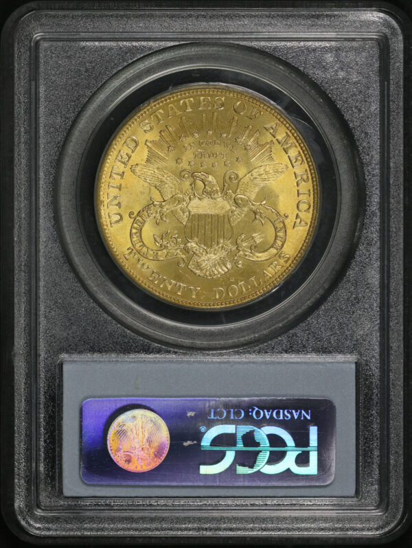 Reverse of this 1904 Liberty Head $20 Type 3 PCGS MS-63