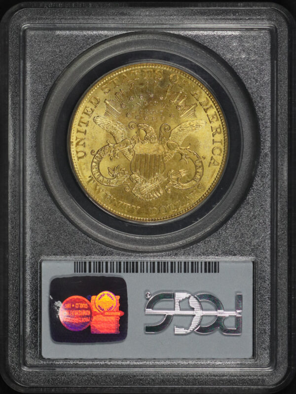 Reverse of this 1904 Liberty Head $20 Type 3 PCGS MS-64