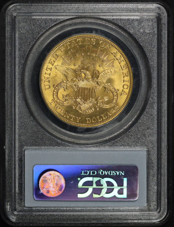 Reverse of this 1904 Liberty Head $20 Type 3 PCGS MS-64