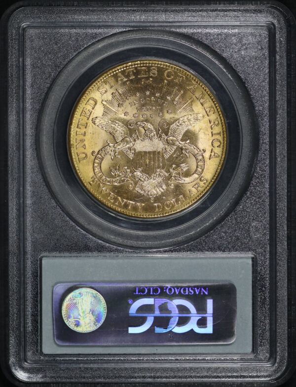 Reverse of this 1904-S Liberty Head $20 Type 3 PCGS MS-62