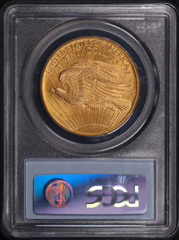 Reverse of this 1907 St. Gaudens $20 Saint-Gaudens PCGS MS-64