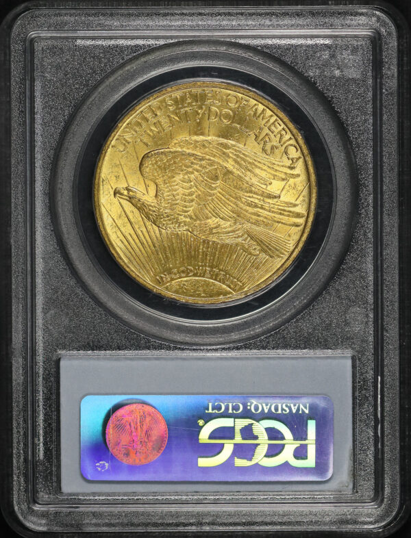 Reverse of this 1910 St. Gaudens $20 PCGS MS-64