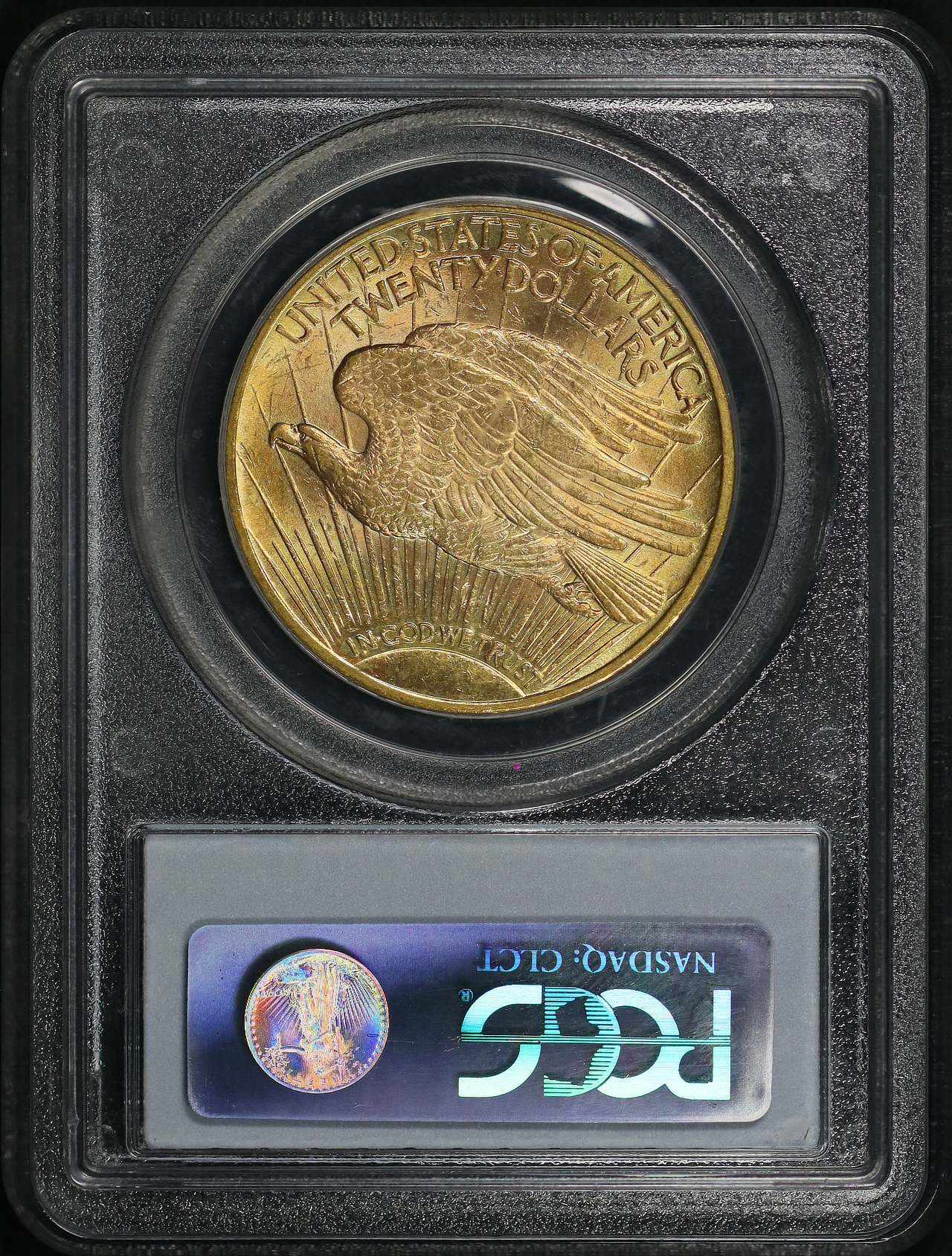 Reverse of this 1912 St. Gaudens $20 PCGS MS-64