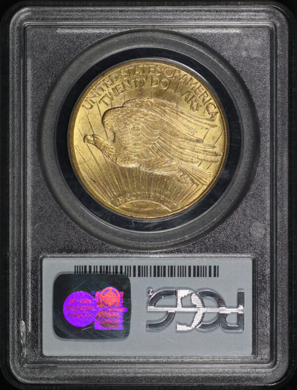 Reverse of this 1914-S St. Gaudens $20 PCGS MS-63