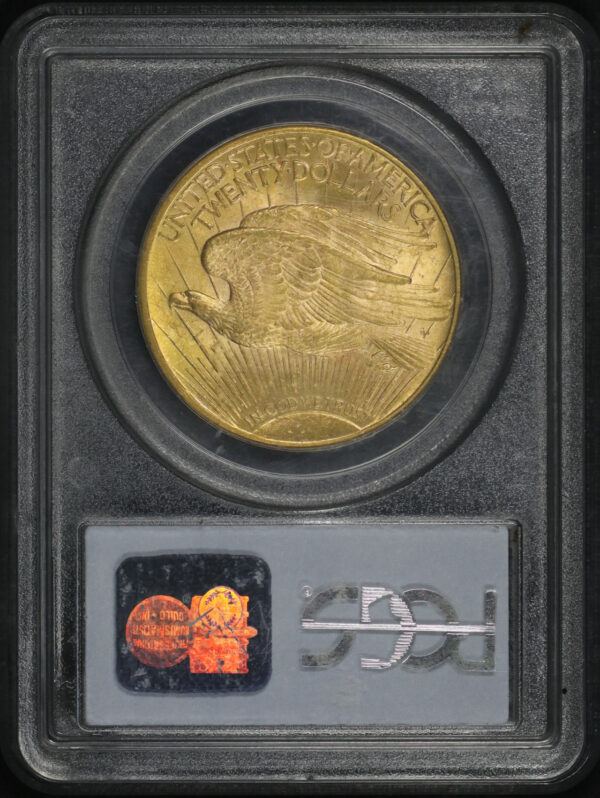 Reverse of this 1925 St. Gaudens $20 PCGS MS-63