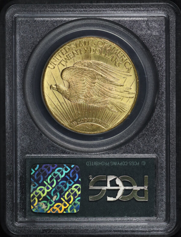 Reverse of this 1926 St. Gaudens $20 PCGS MS-63