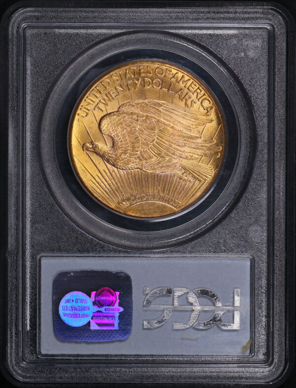 Reverse of this 1927 St. Gaudens $20 PCGS MS-63