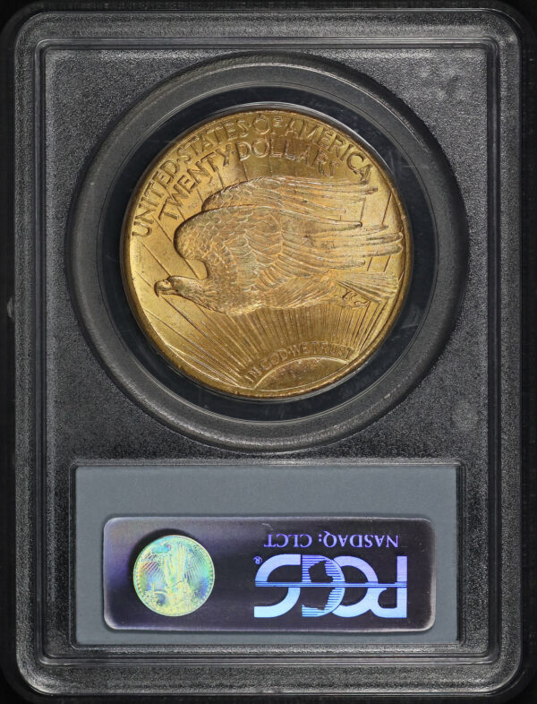 Reverse of this 1927 St. Gaudens $20 PCGS MS-64