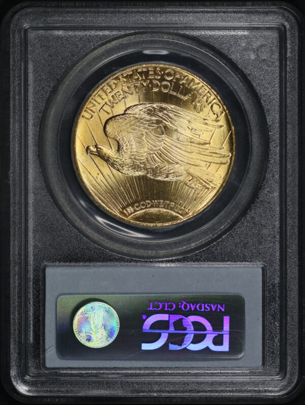 Reverse of this 1927 St. Gaudens $20 PCGS MS-64